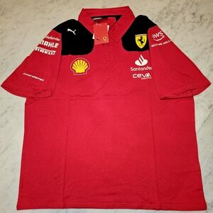 2023 Scuderia Ferrari Formula 1 Team Polo by Puma